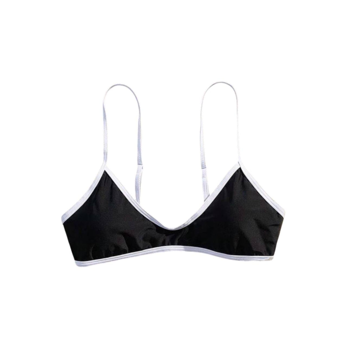 Contrast Trim Top