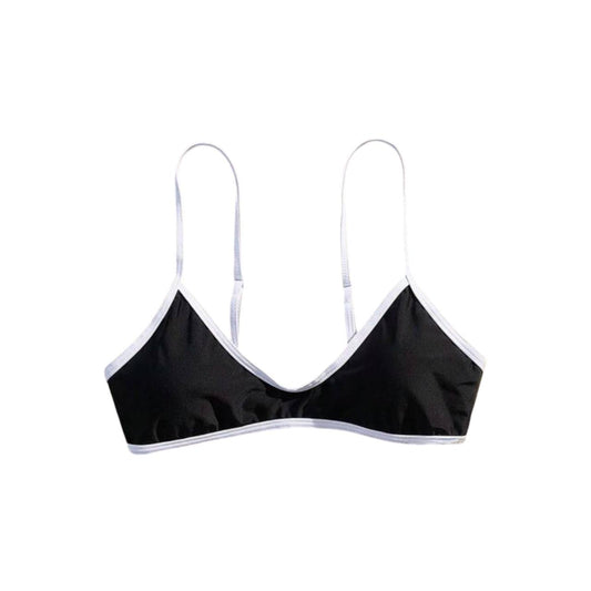Contrast Trim Top