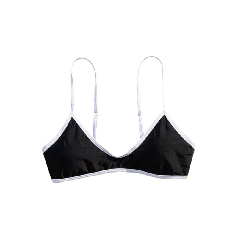 Contrast Trim Top